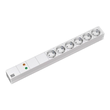 Bachmann Steckdosenleiste (Rack - einbaufähig) - Ausgangsanschlüsse: 6 - 1U - 48.3 cm (19") Produktbild