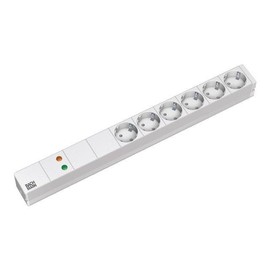 Bachmann Steckdosenleiste (Rack - einbaufähig) - Ausgangsanschlüsse: 6 - 1U - 48.3 cm (19") Produktbild