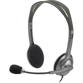 Headset H110 Audio Klinke Stereo schwarz Logitech 981-000271 Produktbild