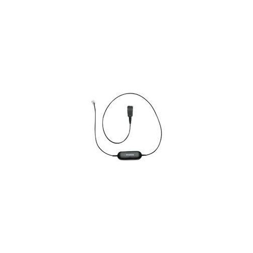 Jabra Smart Cord - Headset-Kabel - Schwarz - für Cisco IP Phone 78XX Produktbild Additional View 1 L