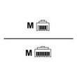 Unify Telefonkabel - RJ-11 (6-polig) (M) zu RJ-45 (M) Produktbild