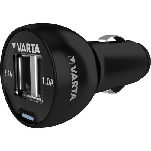 Varta Portable Power Car power - Auto-Netzteil - 17 Watt - 3.4 A - 2 Ausgabeanschlussstellen (USB) Produktbild Additional View 1 L