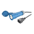 APC Stromkabel - IEC 60320 C20 zu IEC 60309 16A (W) Produktbild Additional View 1 S