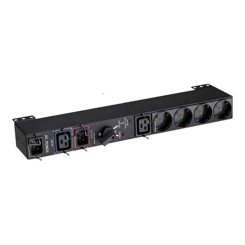 Eaton HotSwap MBP - Umleitungsschalter (Rack - einbaufähig) - Wechselstrom 220-240 V - 3000 VA - Aus Produktbild Front View L