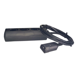 ONLINE USV Steckdosenleiste - Eingabe, Eingang IEC 60320 C14 - Ausgangsanschlüsse: 3 (power CEE 7/7) Produktbild