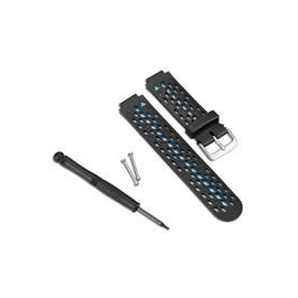 Garmin Forerunner 620 - Band für GPS-Uhr - Schwarz/Blau Produktbild