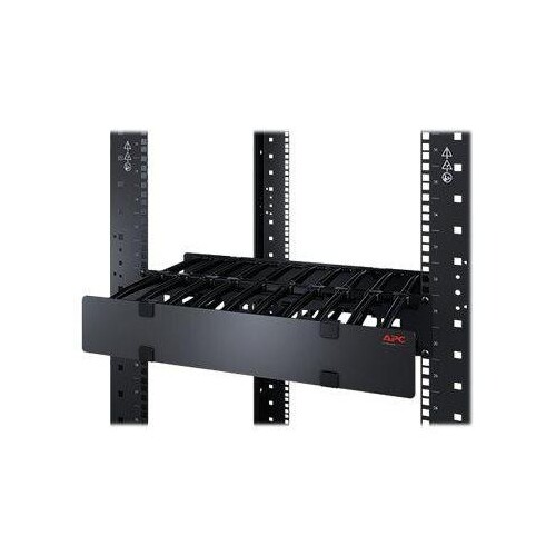 APC Horizontal Cable Manager Single-Sided with Cover Produktbild