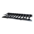 APC Horizontal Cable Manager Single-Sided with Cover Produktbild Additional View 2 S