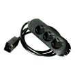 ONLINE USV Steckdosenleiste - Eingabe, Eingang IEC 60320 C20 - Ausgangsanschlüsse: 3 (power CEE 7/7) Produktbild