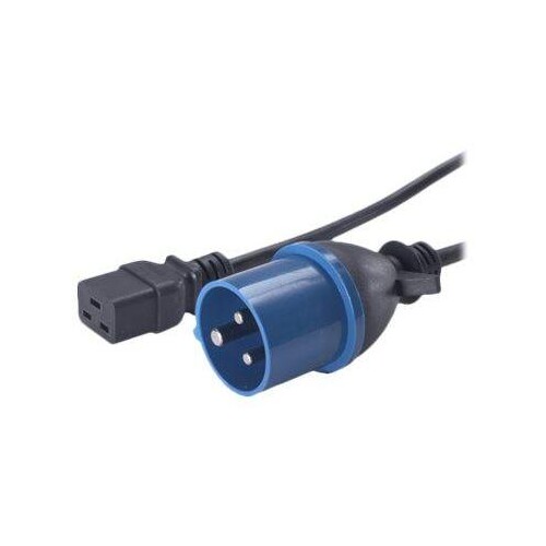 APC Stromkabel - IEC 60320 C19 zu IEC 60309 (M) Produktbild Additional View 1 L