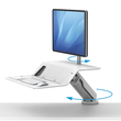 Workstation Sitz/Steh Desktop Lotus für 1 Monitor weiß Fellowes 8081701 Produktbild Additional View 1 S