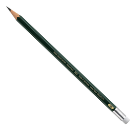 Bleistift 9000 HB mit Radierer sechskant Faber Castell 119200 Produktbild
