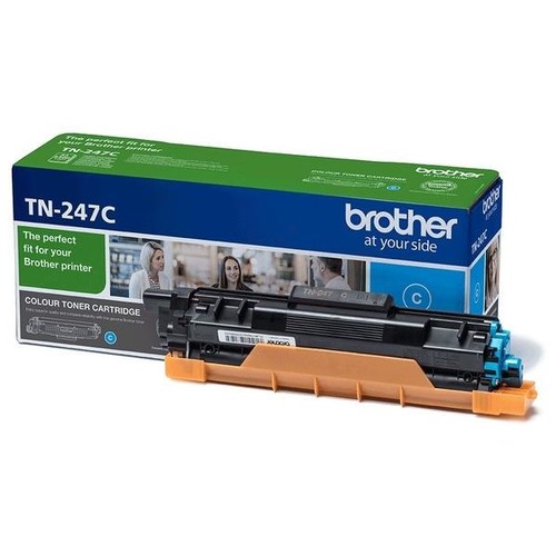 Toner für Brother HL-L3210/L750 2300Seiten cyan Brother TN-247C Produktbild Front View L