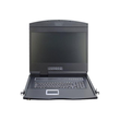 DIGITUS 19" LCD KVM Konsole, 1-Port VGA, deutsche Tastatur Produktbild