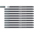 Fasermaler Pen 68 Metallic 1,4mm Rundspitze silber Stabilo 68/805 Produktbild Additional View 2 S