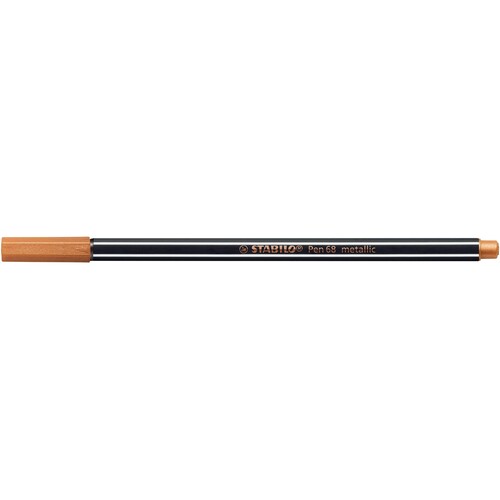Fasermaler Pen 68 Metallic 1,4mm Rundspitze kupfer Stabilo 68/820 Produktbild Additional View 1 L