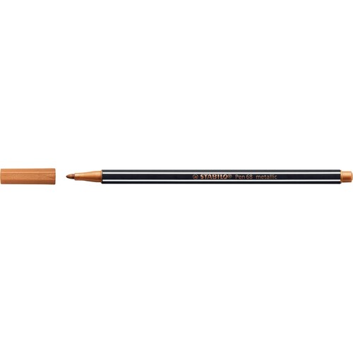 Fasermaler Pen 68 Metallic 1,4mm Rundspitze kupfer Stabilo 68/820 Produktbild