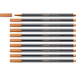 Fasermaler Pen 68 Metallic 1,4mm Rundspitze kupfer Stabilo 68/820 Produktbild Additional View 3 S