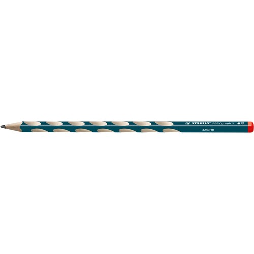 Bleistift EASYgraph S HB 2,2mm Rechtshänder petrol Stabilo 326/HB Produktbild