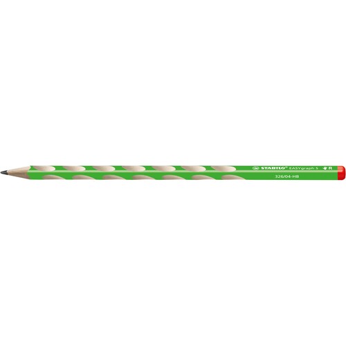 Bleistift EASYgraph S HB 2,2mm Rechtshänder grün Stabilo 326/04-HB Produktbild