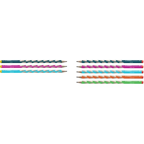 Bleistift EASYgraph S HB 2,2mm Rechtshänder grün Stabilo 326/04-HB Produktbild Additional View 3 L