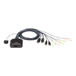 ATEN CS22DP - KVM-/Audio-/USB-Switch - 2 x KVM/Audio/USB Produktbild