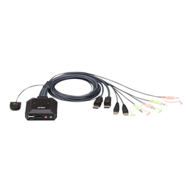 ATEN CS22DP - KVM-/Audio-/USB-Switch - 2 x KVM/Audio/USB Produktbild