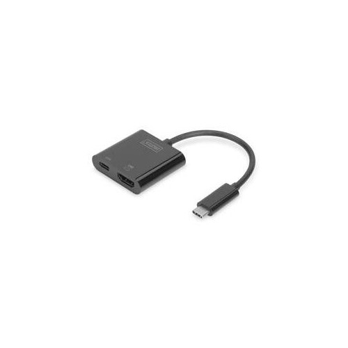 DIGITUS Externer Videoadapter - USB-C 3.1 - HDMI Produktbild Additional View 1 L