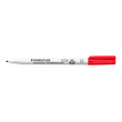 Whiteboardmarker Lumocolor 301 1mm Rundspitze rot trocken abwischbar Staedtler 301-2 Produktbild