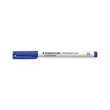 Whiteboardmarker Lumocolor 301 1mm Rundspitze blau trocken abwischbar Staedtler 301-3 Produktbild Additional View 1 S