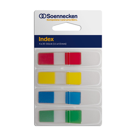 Haftstreifen Index Mini 5824 12,5x43mm 4 Grundfarben 5824 (PACK=144 STÜCK) Produktbild