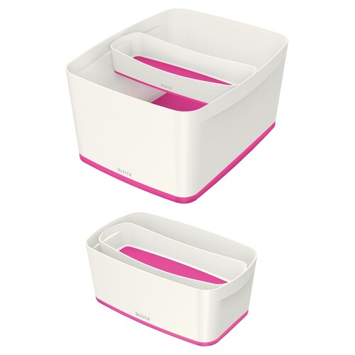 Aufbewahrungsschale MyBox 307x55x105mm weiß/pink Leitz 5258-10-23 Produktbild Additional View 2 L