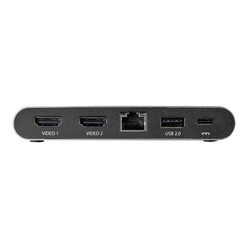 StarTech.com USB-C-Dock - USB-C Hub - 4K HDMI USB-C-Dockingstation -  Mini dock - Dual Monitor - 100 Produktbild Additional View 2 L