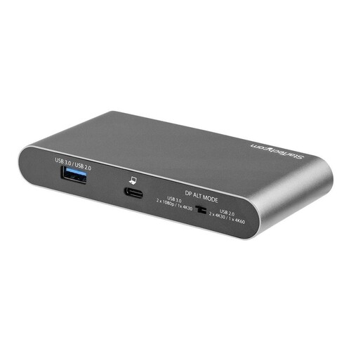 StarTech.com USB-C-Dock - USB-C Hub - 4K HDMI USB-C-Dockingstation -  Mini dock - Dual Monitor - 100 Produktbild Additional View 3 L