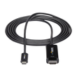 StarTech.com 6ft (2m) USB C to HDMI Cable, 4K 60Hz USB Type C to HDMI 2.0 Video Adapter Cable, Thund Produktbild Additional View 2 S