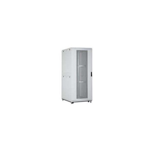 DIGITUS Unique DN-19 SRV-47U-8-1 - Schrank Netzwerkschrank - Hellgrau, RAL 7035 - 47U - 48.3 cm (19" Produktbild Additional View 1 L