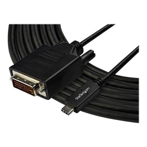 StarTech.com USB-C auf DVI Kabel - USB 3.1 Typ C zu DVI Produktbild Additional View 1 L