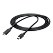 StarTech.com 1,8m USB-C auf Mini DisplayPort Kabel - USB C zu mDP Kabel - 4K 60Hz - Schwarz - Displa Produktbild