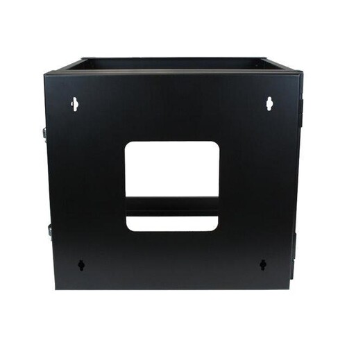 StarTech.com "8U Hinged Open Frame Wall Mount Network Rack - 4-Post 22"" Depth Swing Out Computer Eq Produktbild Additional View 3 L