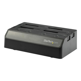 StarTech.com 4-Bay USB 3.1 to SATA Hard Drive Docking Station, 10Gbps USB Hard Drive Dock, External Produktbild