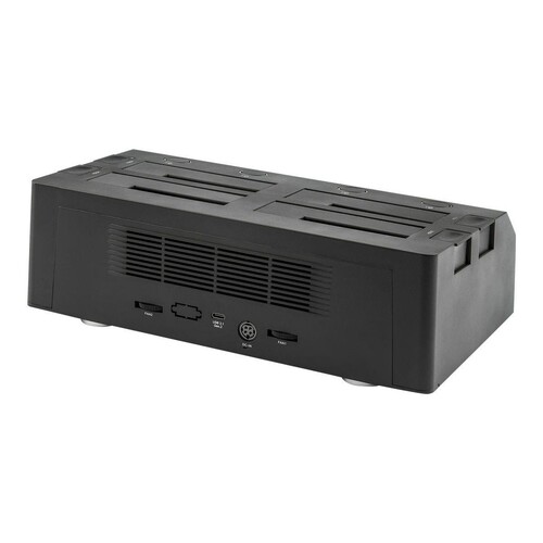 StarTech.com 4-Bay USB 3.1 to SATA Hard Drive Docking Station, 10Gbps USB Hard Drive Dock, External Produktbild Additional View 2 L