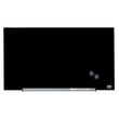 Glas-Magnetboard Diamond Widescreen 31" 38x68cm schwarz magnetisch Nobo 1905179 Produktbild