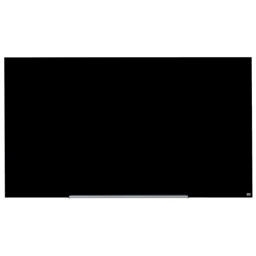 Glas-Magnetboard Diamond Widescreen 85" 188x106 cm magnetisch schwarz Nobo 1905182 Produktbild Additional View 1 L