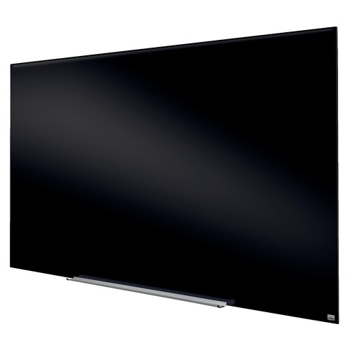 Glas-Magnetboard Diamond Widescreen 85" 188x106 cm magnetisch schwarz Nobo 1905182 Produktbild Additional View 3 L