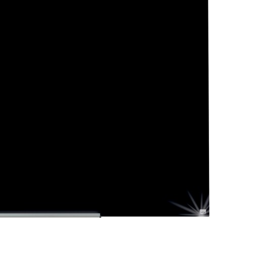 Glas-Magnetboard Diamond Widescreen 85" 188x106 cm magnetisch schwarz Nobo 1905182 Produktbild Additional View 8 L