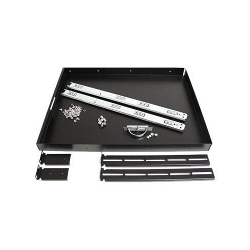 StarTech.com Ausziehbarer Fachboden für 19 Serverschrank Produktbild Additional View 1 L