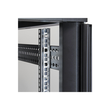 StarTech.com RK1236BKF Serverschrank (12HE, 73,7 cm tief, bis max. 800 Kg belastbar, mit Rollen, Tür Produktbild Additional View 4 S