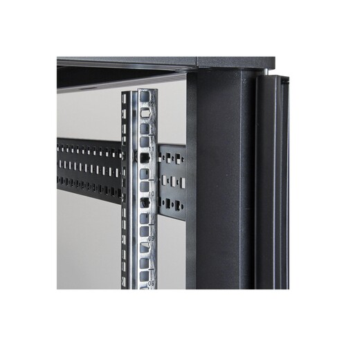 StarTech.com RK1236BKF Serverschrank (12HE, 73,7 cm tief, bis max. 800 Kg belastbar, mit Rollen, Tür Produktbild Additional View 4 L