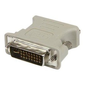 StarTech.com VGA auf DVI Monitor Adapter - St/Bu - Grau - VGA HD15 zu DVI-I Kupplung - VGA-Adapter - Produktbild