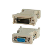 StarTech.com VGA auf DVI Monitor Adapter - St/Bu - Grau - VGA HD15 zu DVI-I Kupplung - VGA-Adapter - Produktbild Additional View 1 S